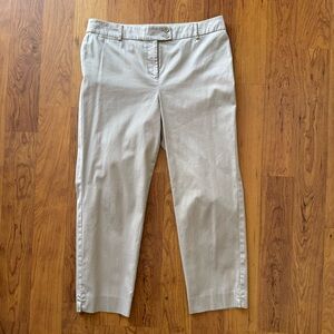 Talbots 10 Curvy Tan Perfect Crop, Excellent Condition